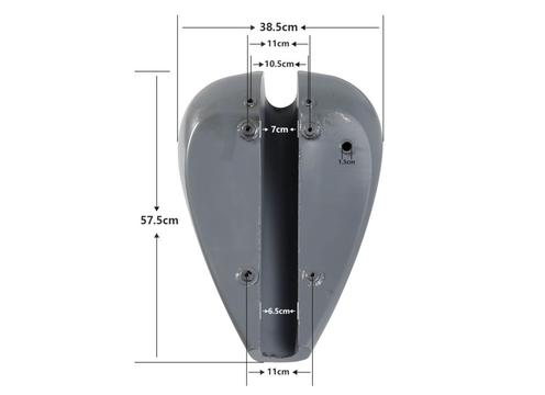 gallery image of 18 Litre Stretched Custom Motorcycle Tank