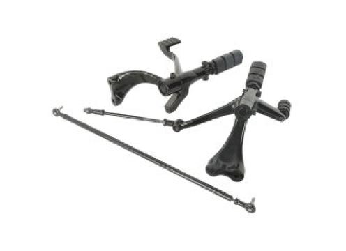 product image for Black Forward Controls c/w Pegs Levers-04-13 HD Sportster 1200/883