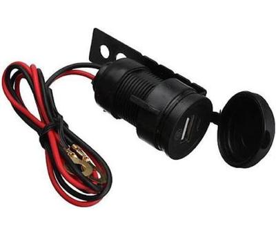 image of Motorcycle 12V Waterproof USB Charger